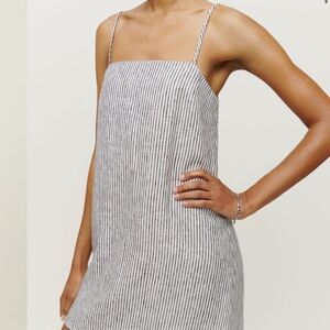 Reformation Aubree Linen Dress